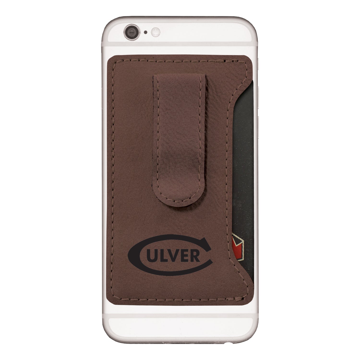 Culver Velour Cell Phone Cardholder &amp; Money Clip