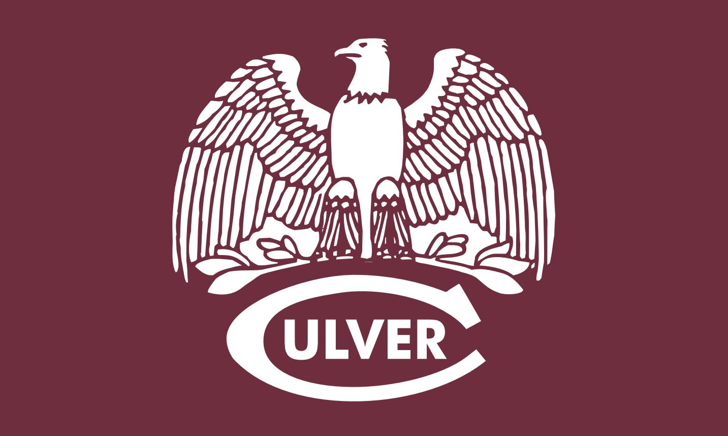 Maroon Flag with Eagle C - 3' x 5'