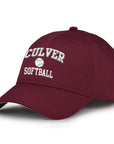 Softball Maroon Sport Hat