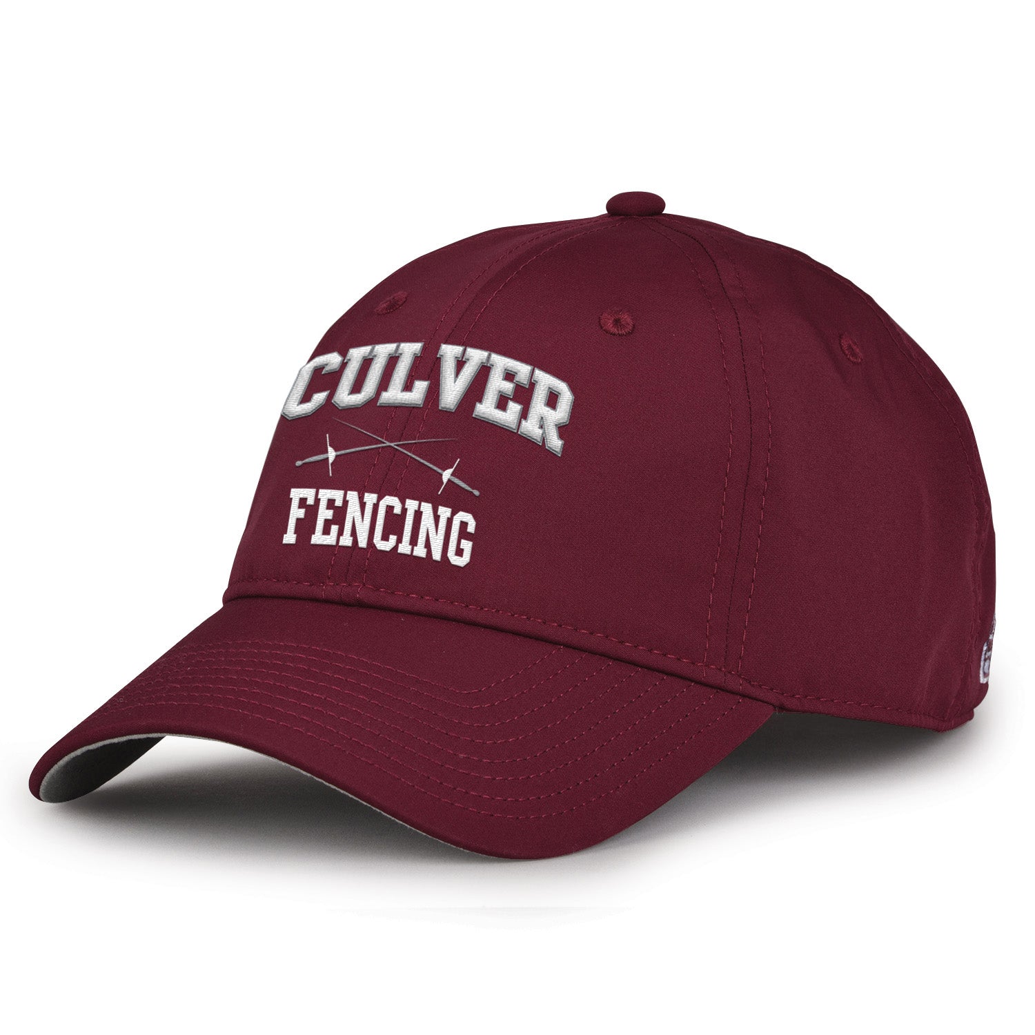 Fencing Maroon Sport Hat