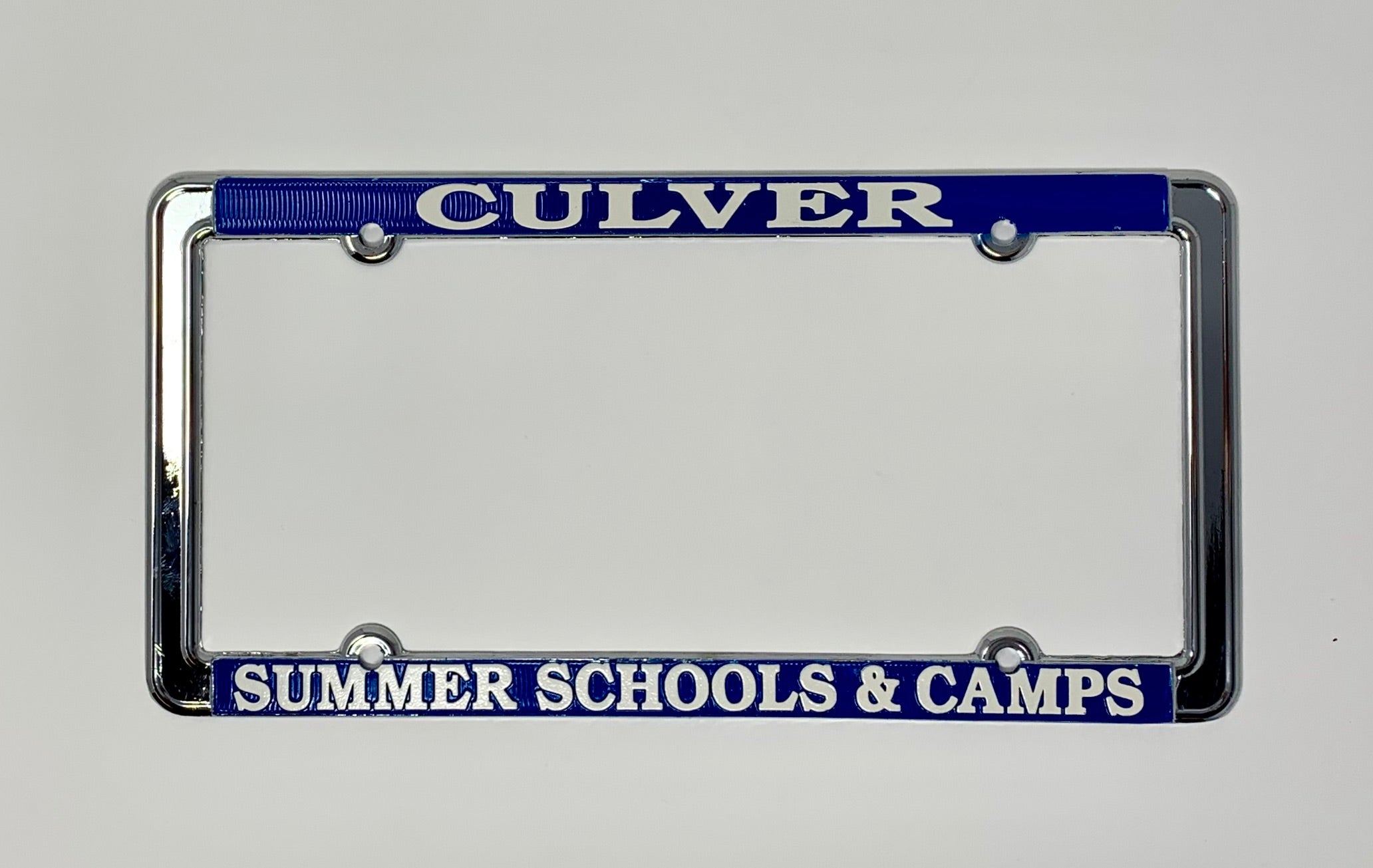 Culver Summer Schools &amp; Camps License Plate Frame