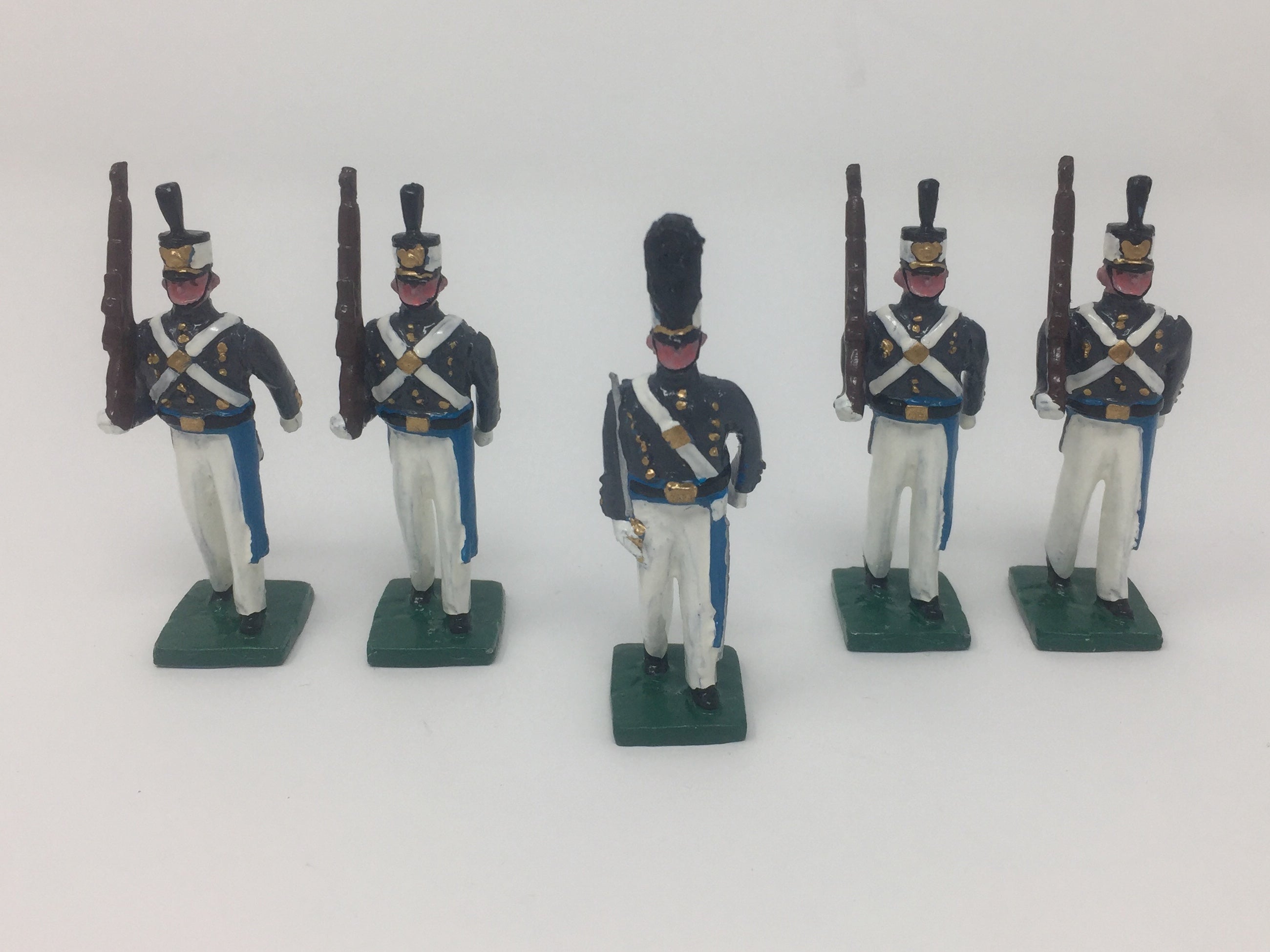 CMA Miniature Figurines - Honor Guard with Officer