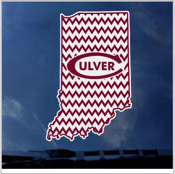 Indiana Culver "C" Logo Decal