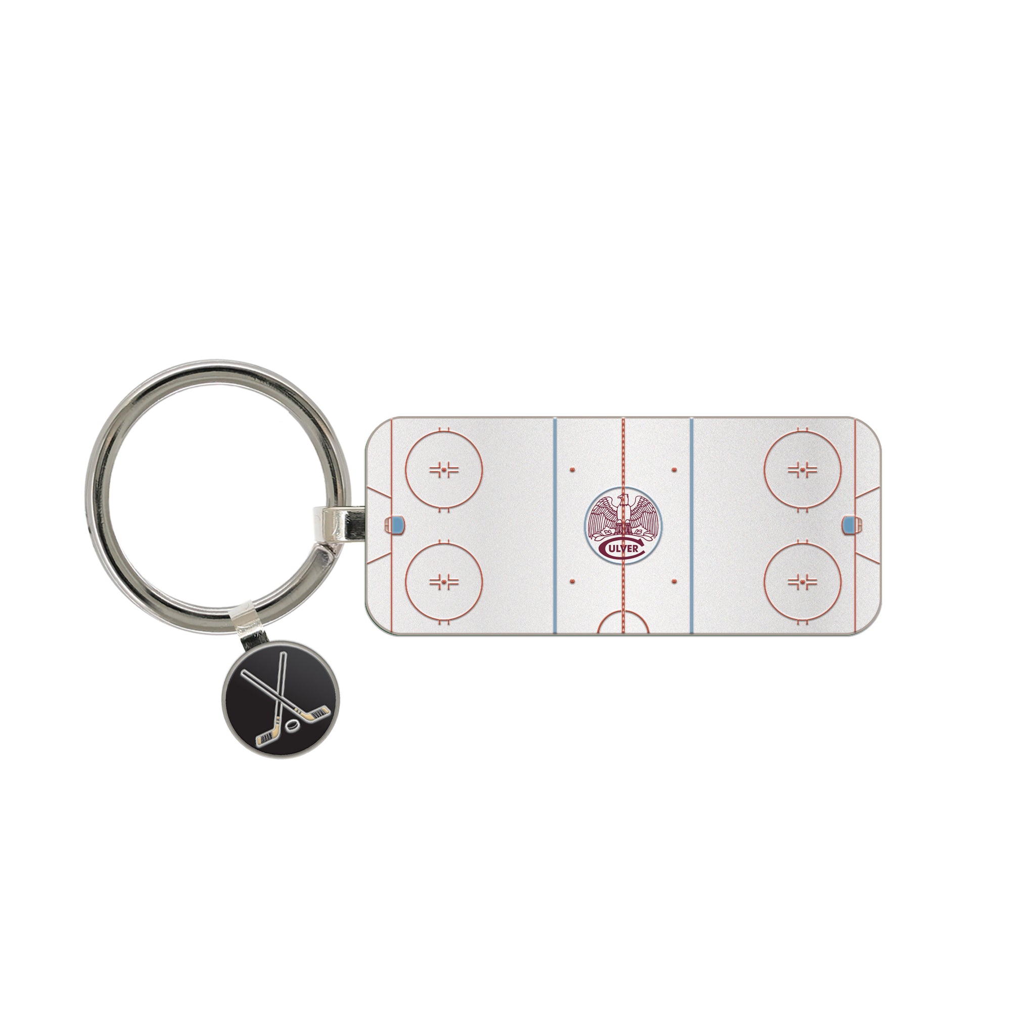 Hockey Rink Keychain