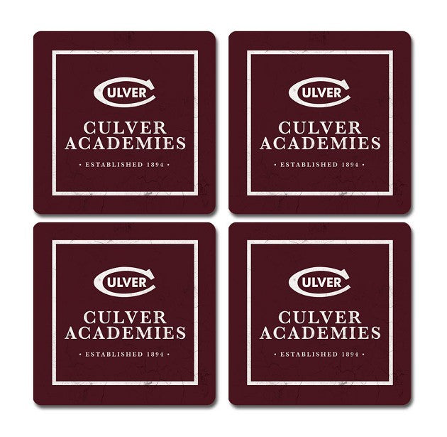 Culver Academies Thirsty Coaster 4 Pack