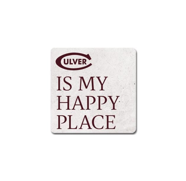 Culver is My Happy Place Thirsty Coaster
