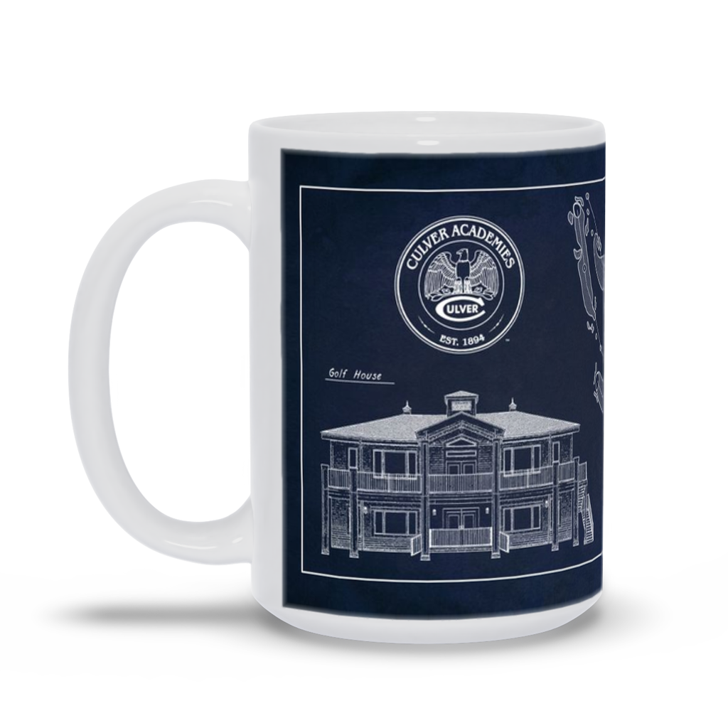 Culver Academies Golf Course Design 15oz Mug