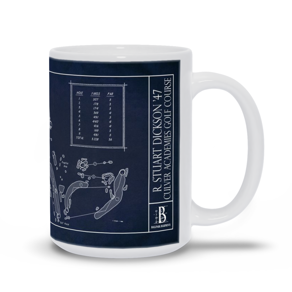 Culver Academies Golf Course Design 15oz Mug