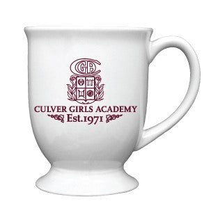 Culver Girls Academy Hugo Footed Mug - 16oz