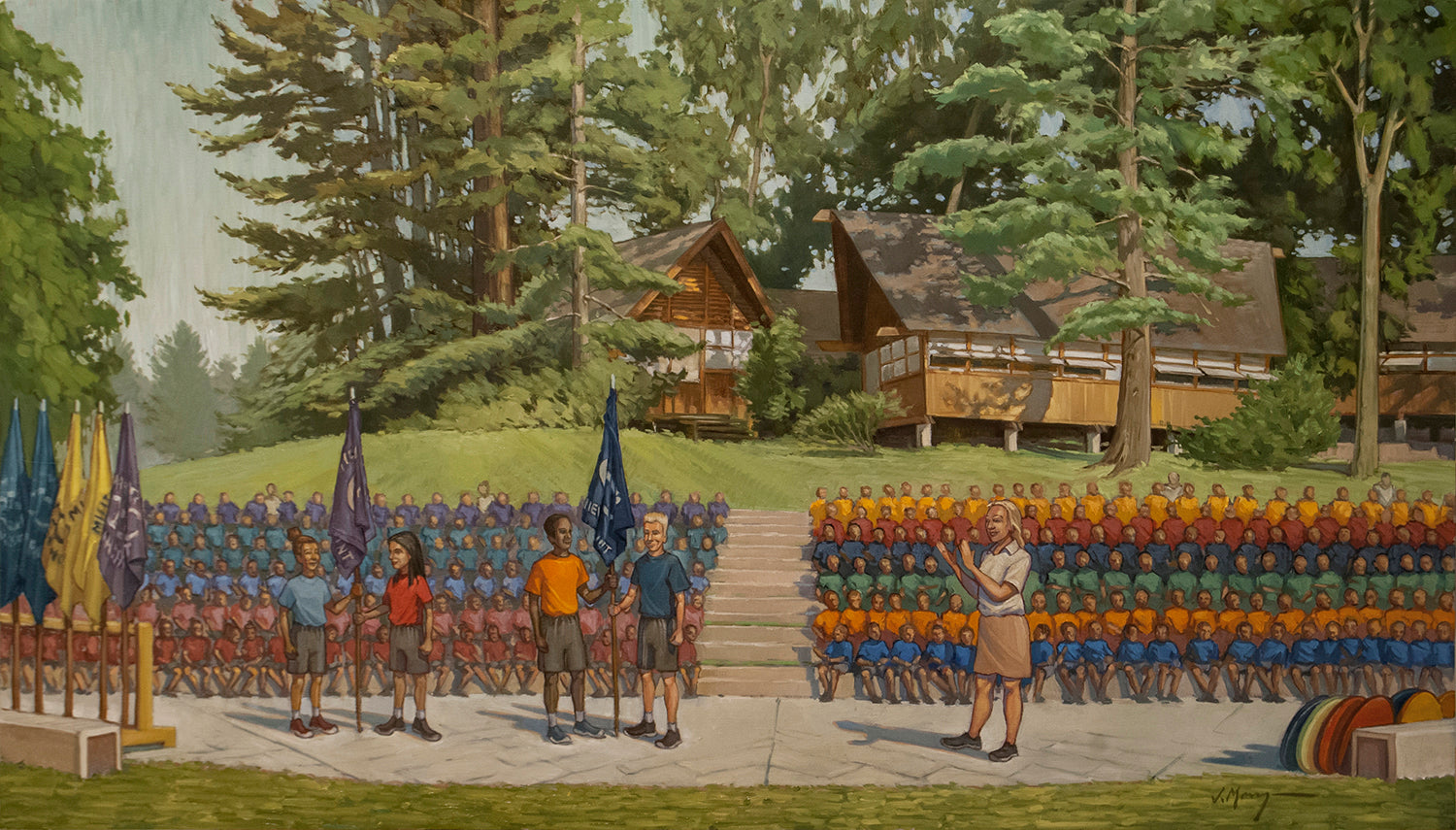 Summer "Woodcraft Awards" Print