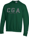 Champion Powerblend Crew CGA - Hunter Green