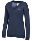 Champion Women's Triumph Long-Line V-Neck - Navy