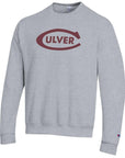 Champion Culver 'C' Eco Powerblend Crew - Heather Grey