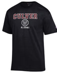 Champion Alumni Jersey Short Sleeve Tee- Black