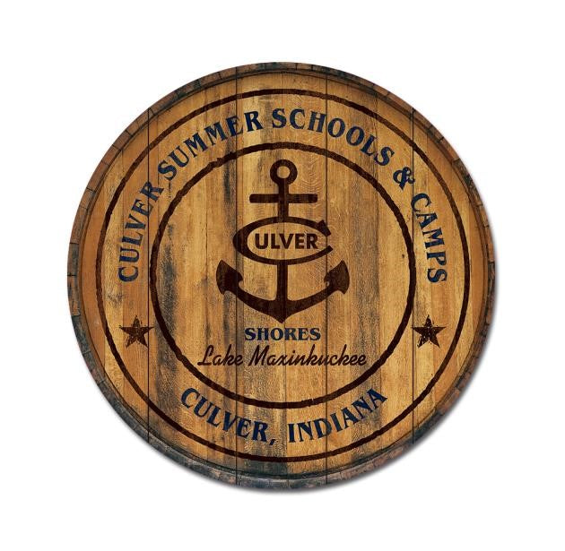 Culver Summer Schools & Camps Barrel Top Wall Mount