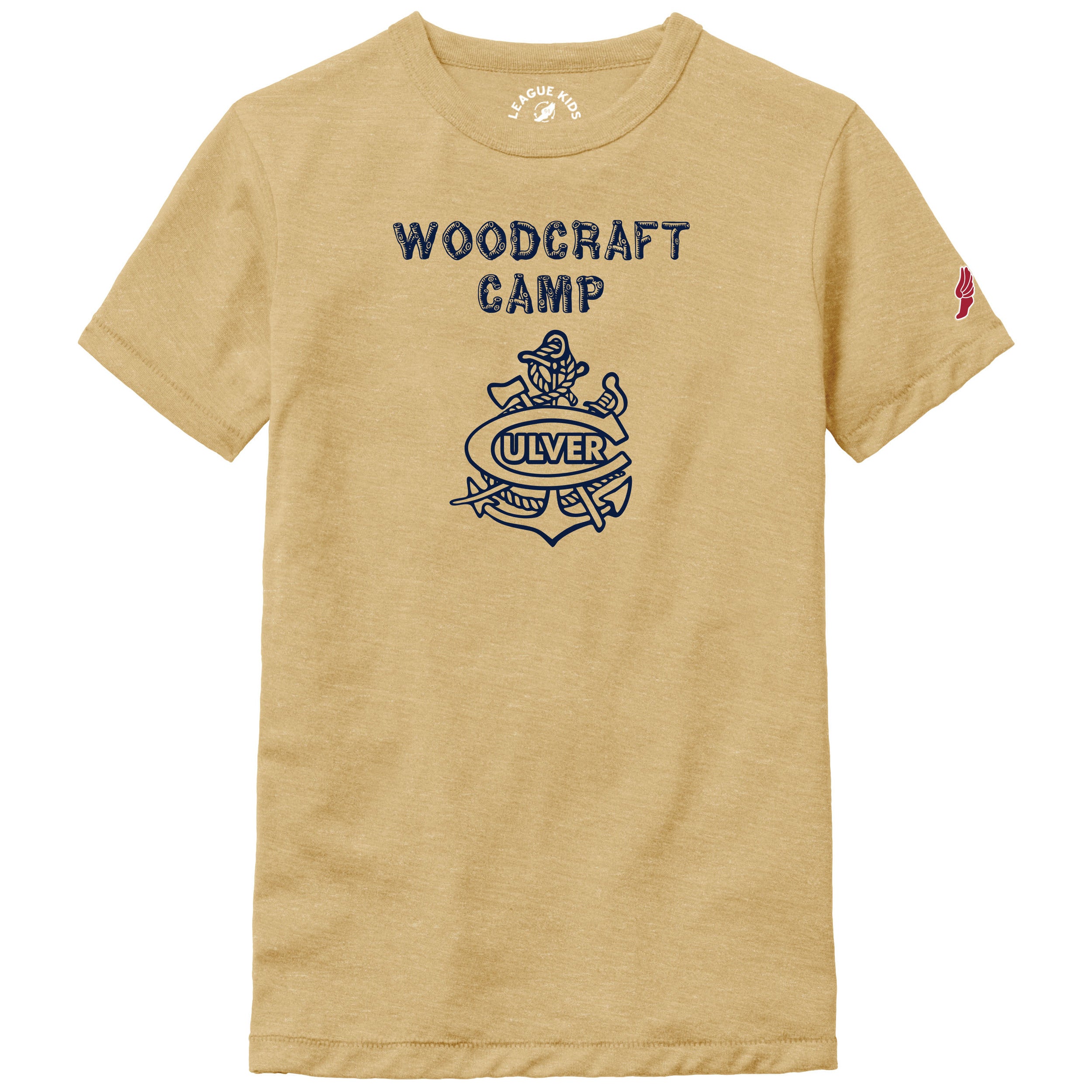 Youth Victory Falls Tee Heather - Varsity Gold