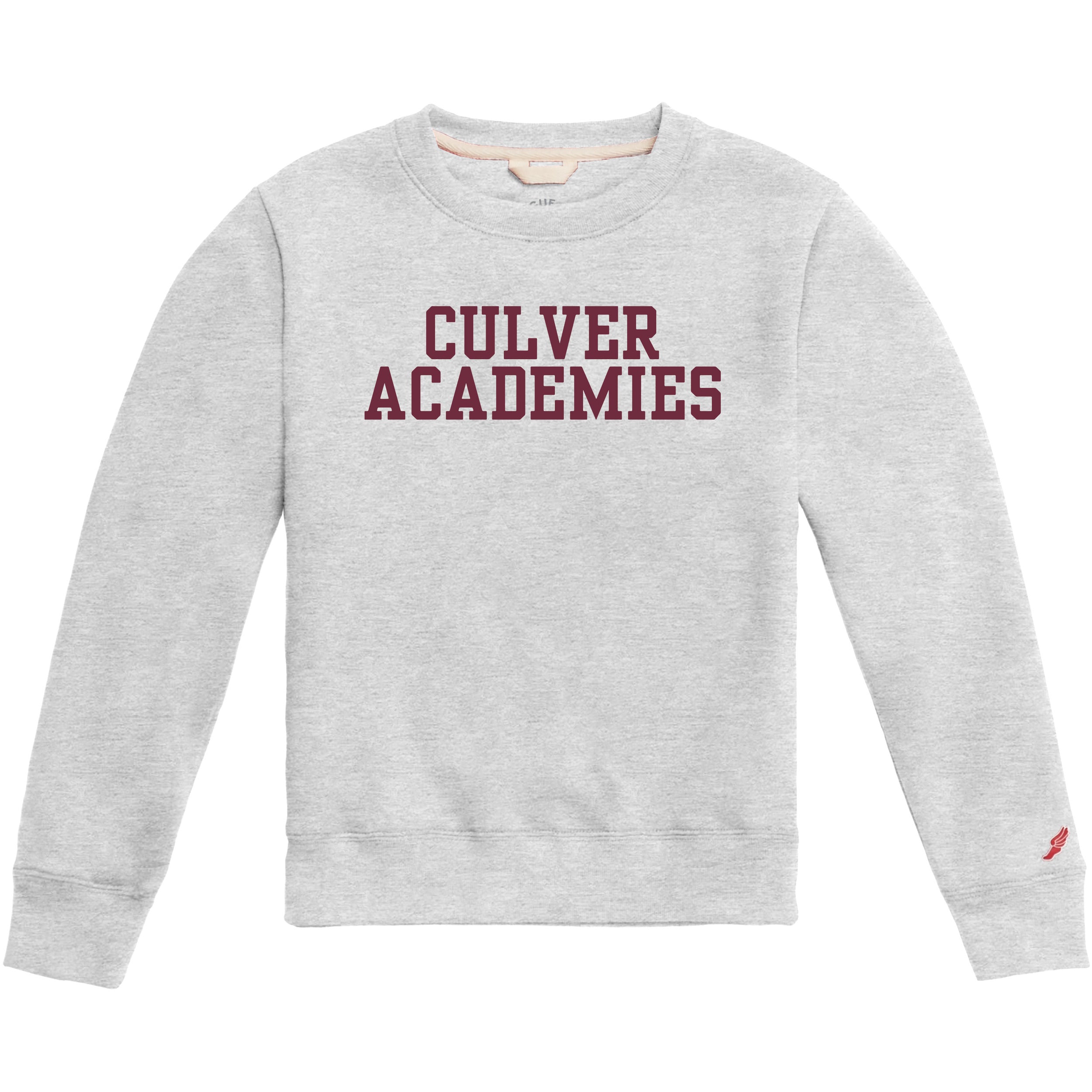 Youth Culver Academies Essential Fleece Crew - Grey