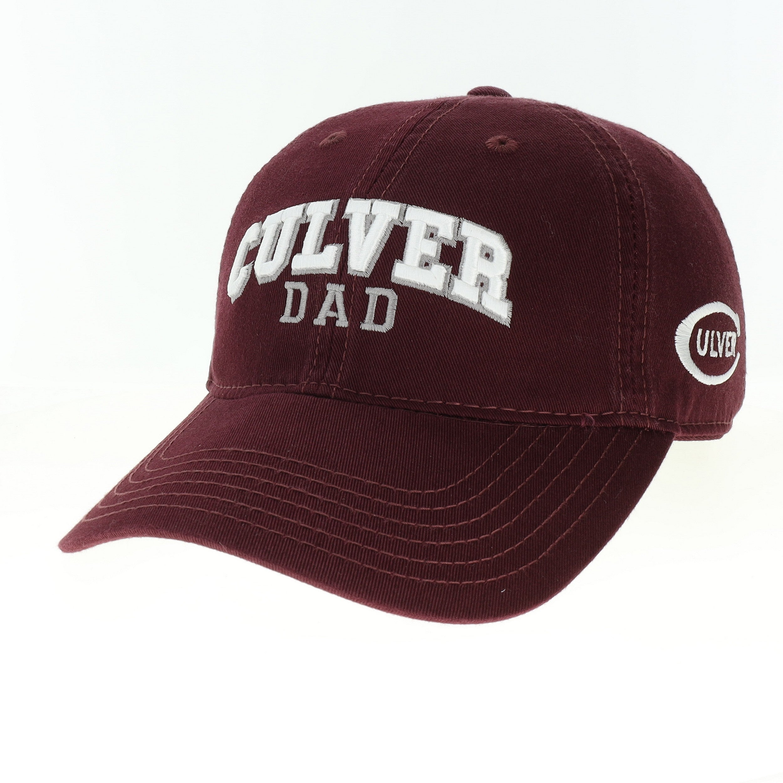 Dad Relaxed Twill Adjustable Hat - Maroon