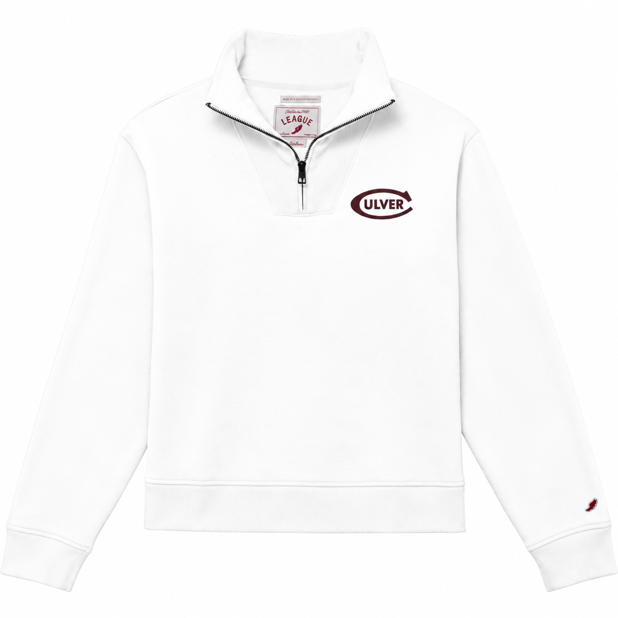 The Perfect 1991 Quarter Zip - White
