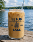 Anchor C Soda Can Glass - 16oz