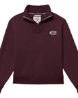 The Perfect 1991 Quarter Zip - Maroon