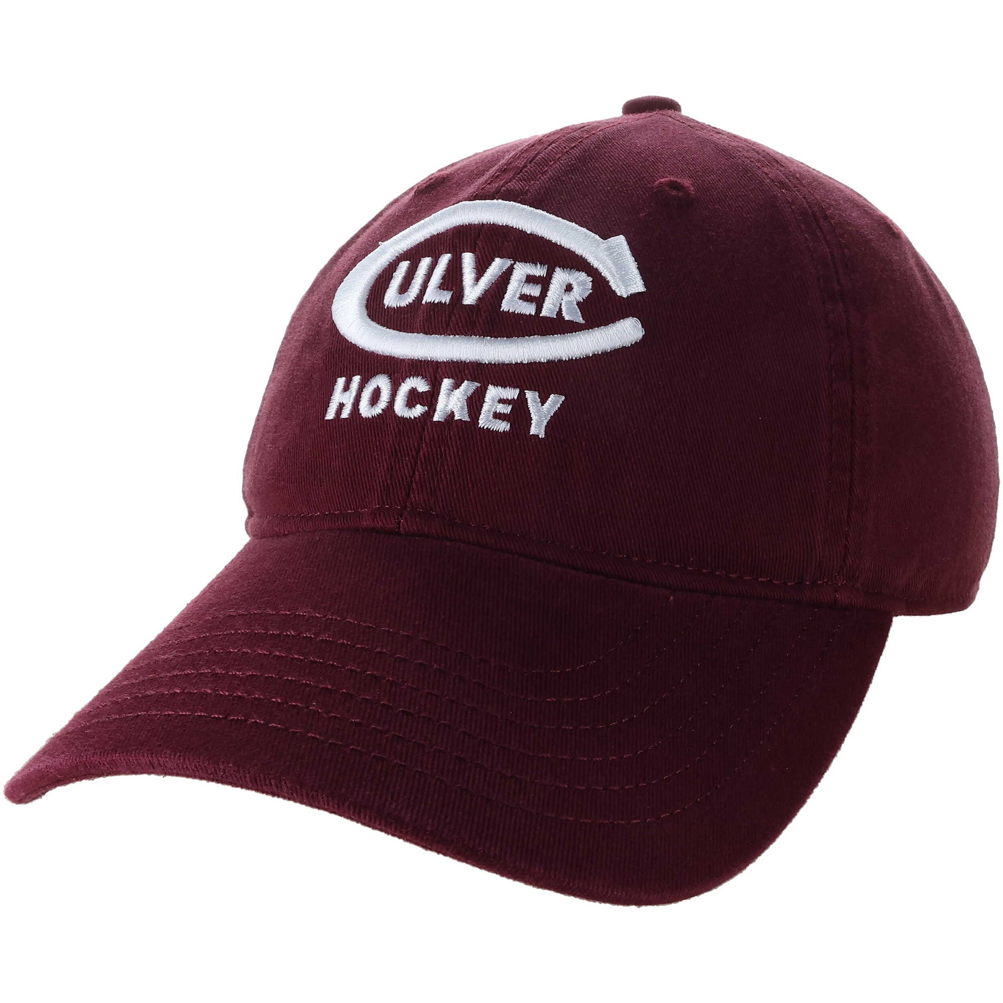 Hockey Relaxed Twill Adjustable Hat - Maroon