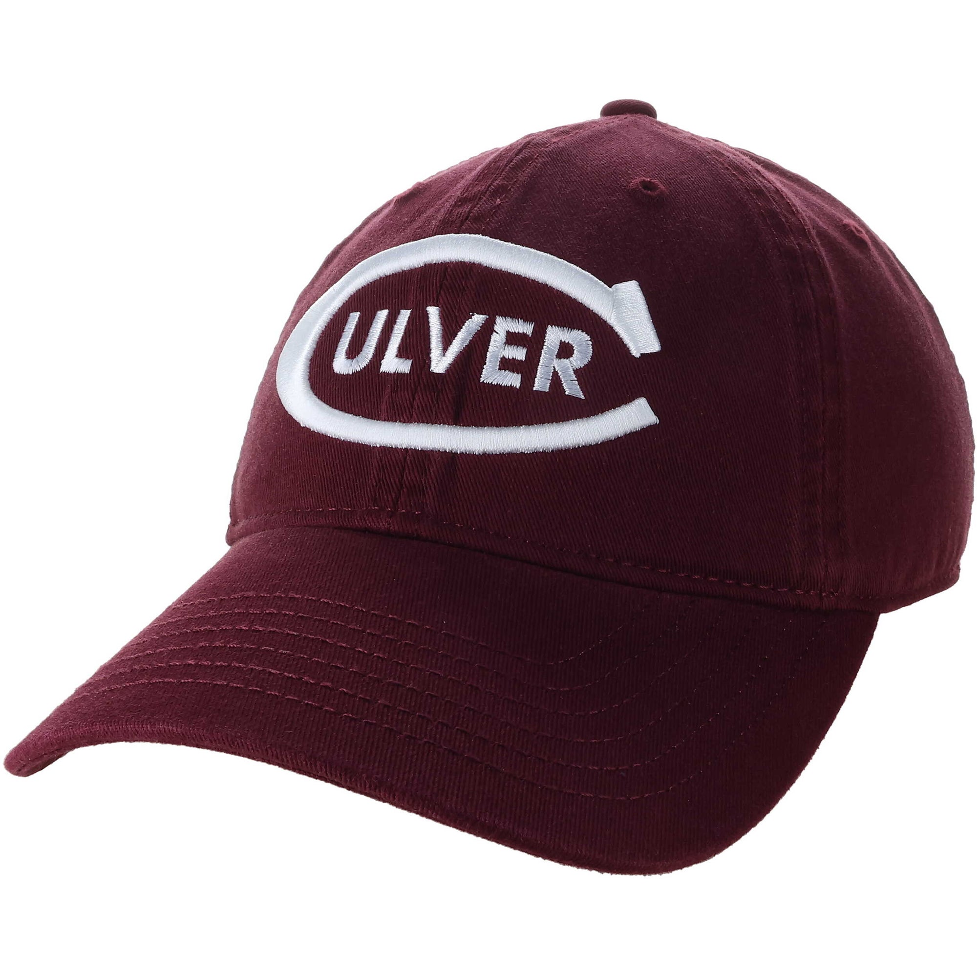 Relaxed Twill Hat - Maroon