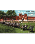 Black Horse Troop Plank Sign - 11" x 20"