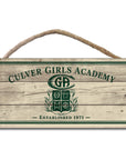 CGA Wood Sign with Rope Hanger