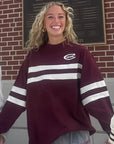Varsity Long Sleeve - Maroon