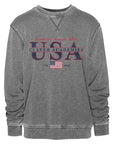 USA Vintage Crew - Dark Oxford
