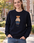 CGA Varsity Bear Crew Dog - Navy