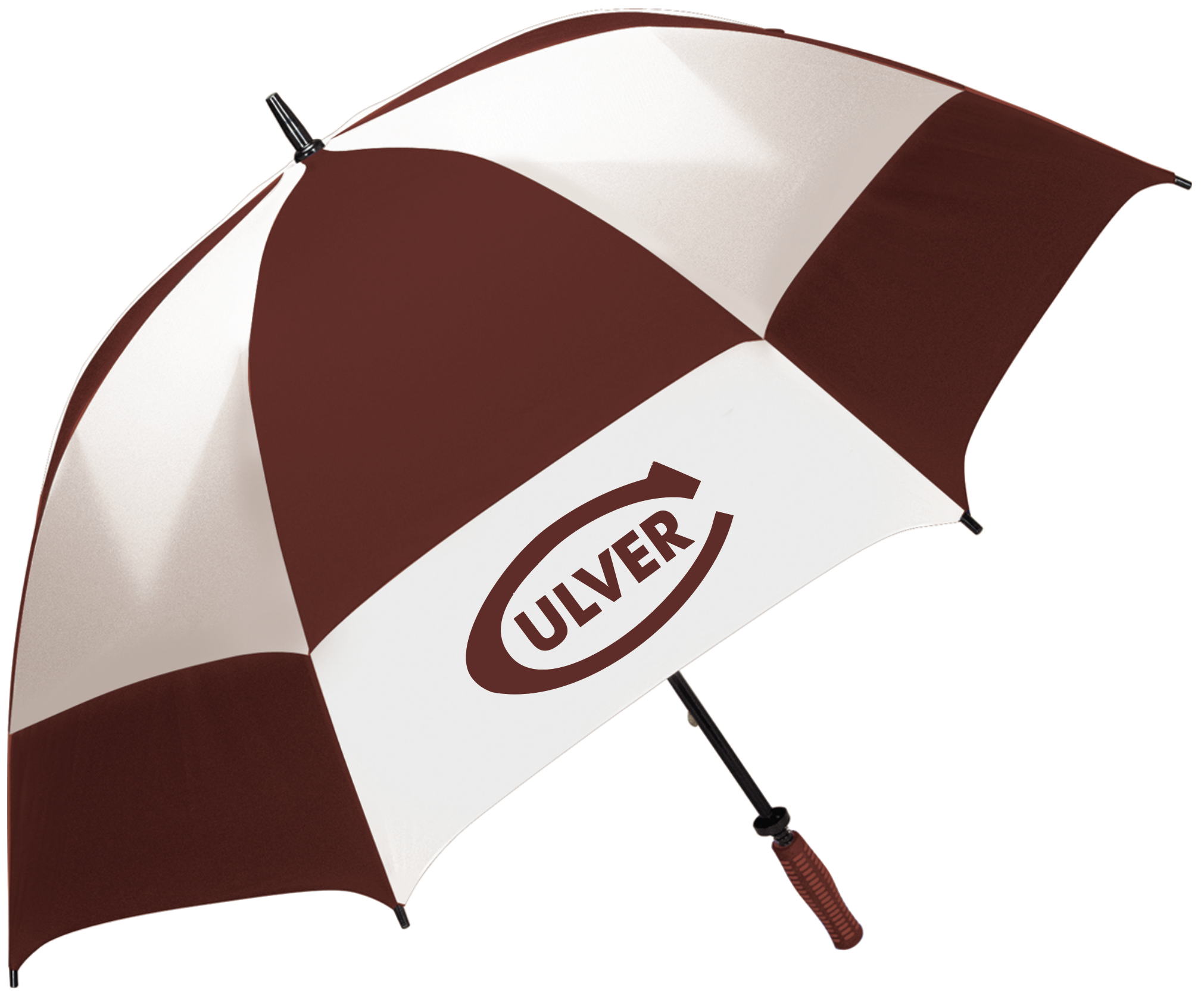 Culver Vented Sport Golf Umbrella - Maroon/White