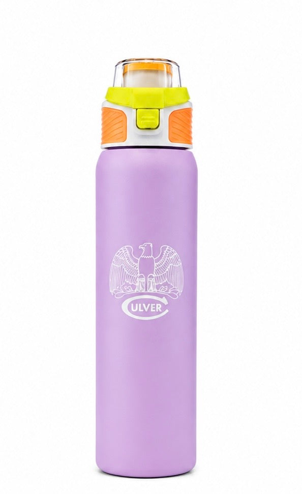 Culver Academies Lilac Stainless Steel Water Bottle - 28oz