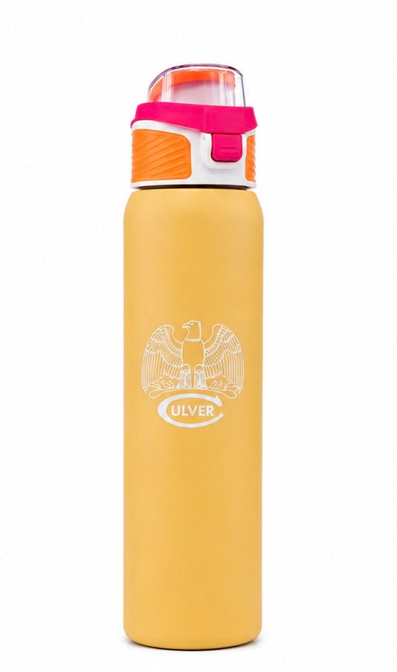 Culver Academies Orange Stainless Steel Water Bottle - 28oz