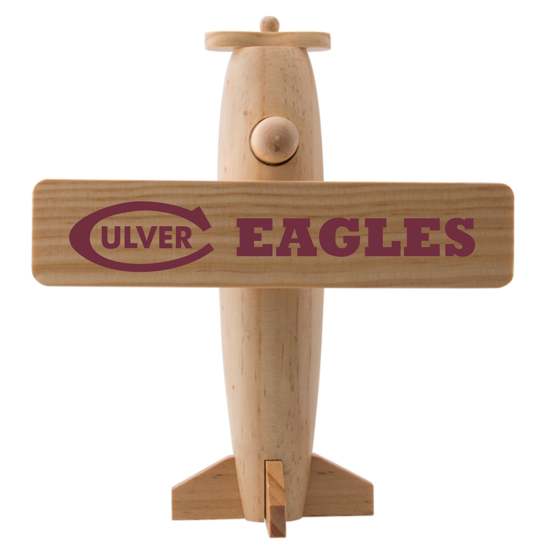 Culver Eagles Wooden Airplane