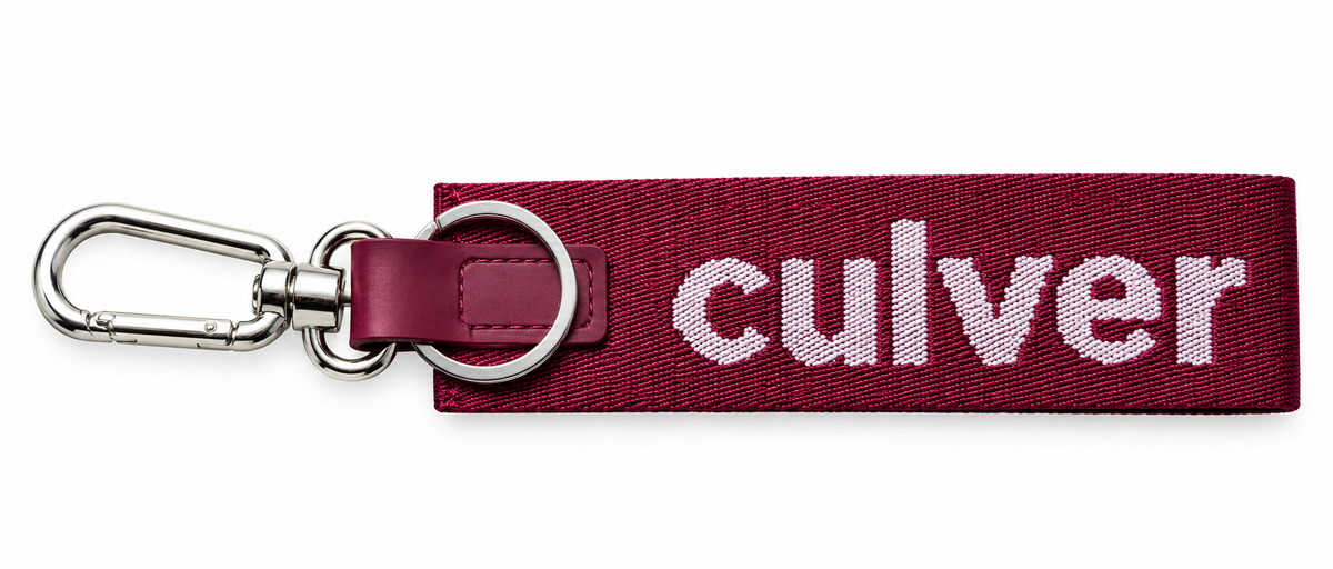 Culver Large Keystrap - Maroon