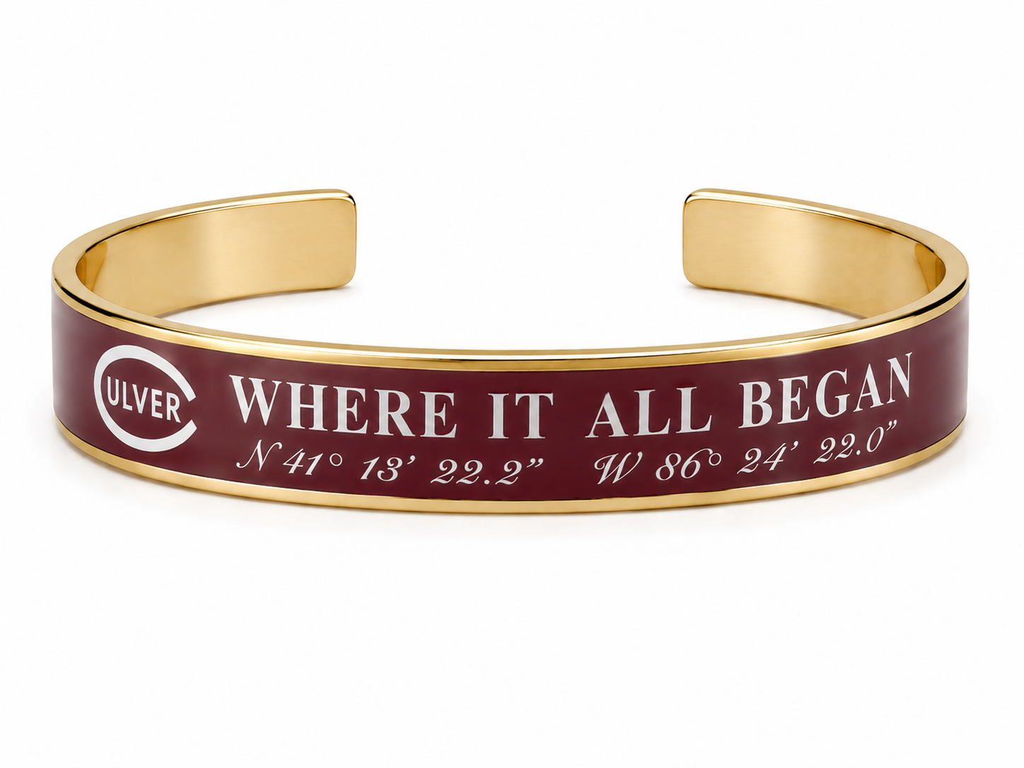 Where it All Began Art Deco Cuff Bracelet - Gold