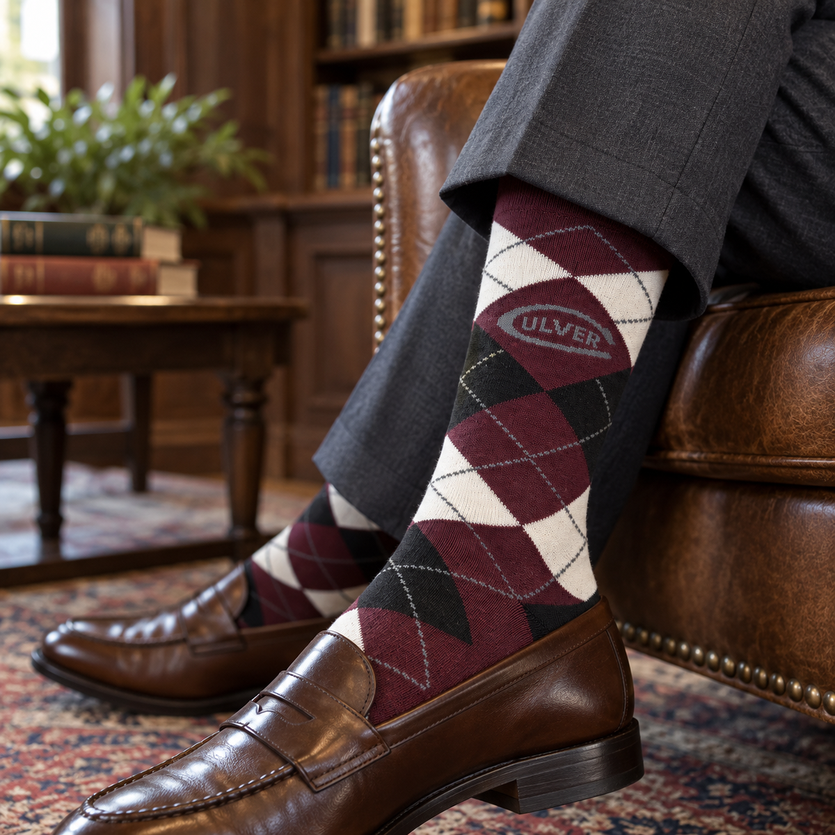 Dress Argyle Sock
