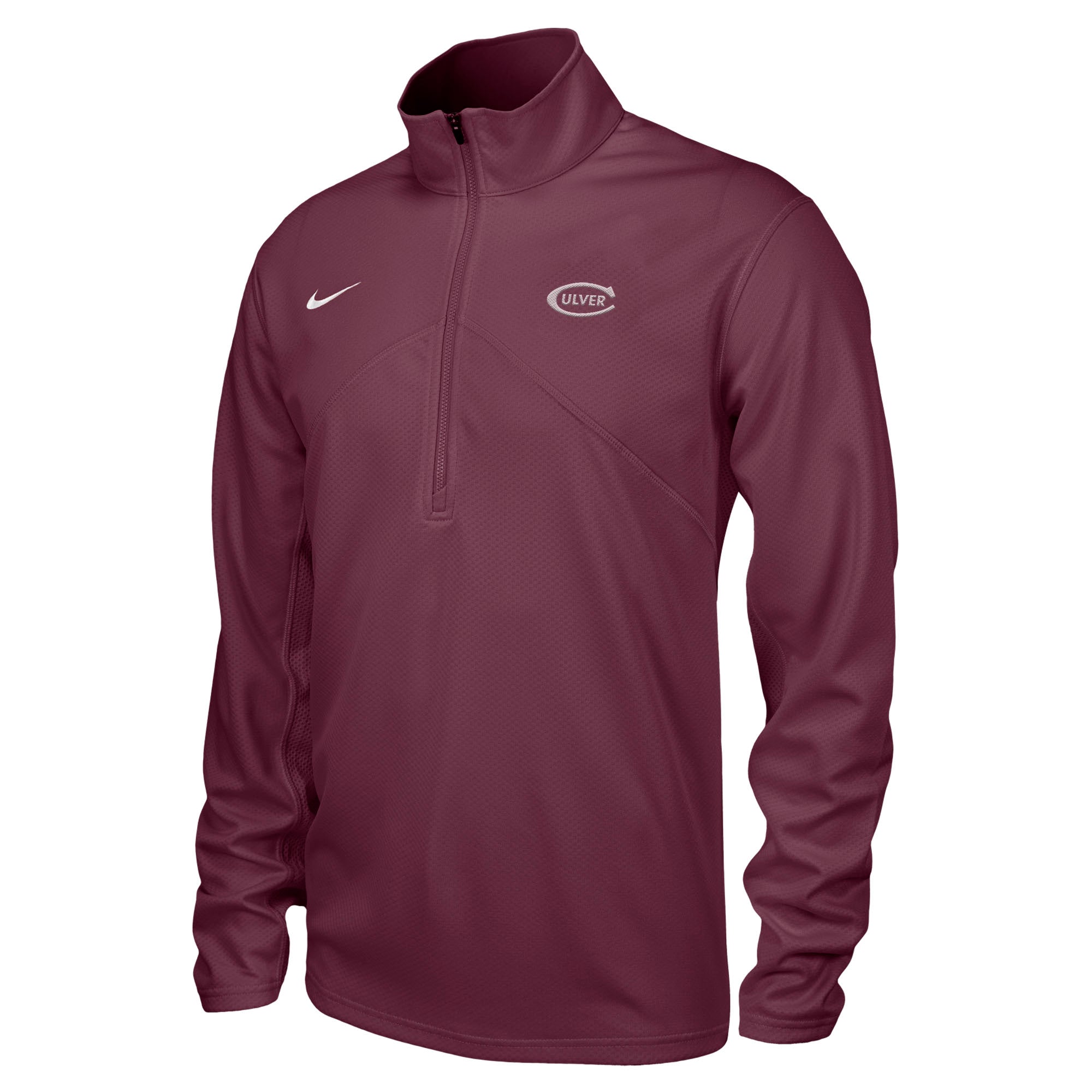 Nike Training 1/4 Zip - Maroon – Culver Eagle Outfitters