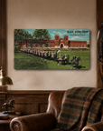 Black Horse Troop Plank Sign - 11" x 20"