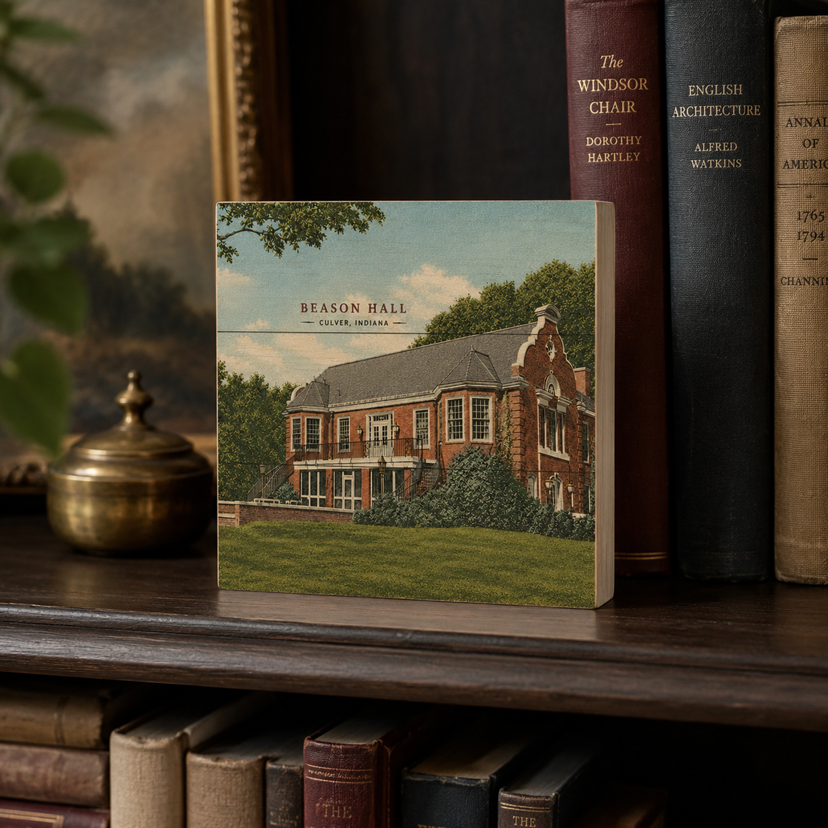 Beason Hall Wood Table Square