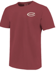 Iconic Academy Short Sleeve Comfort Tee - Brick