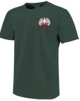 Culver Holiday Short Sleeve Comfort Tee - Spruce Green