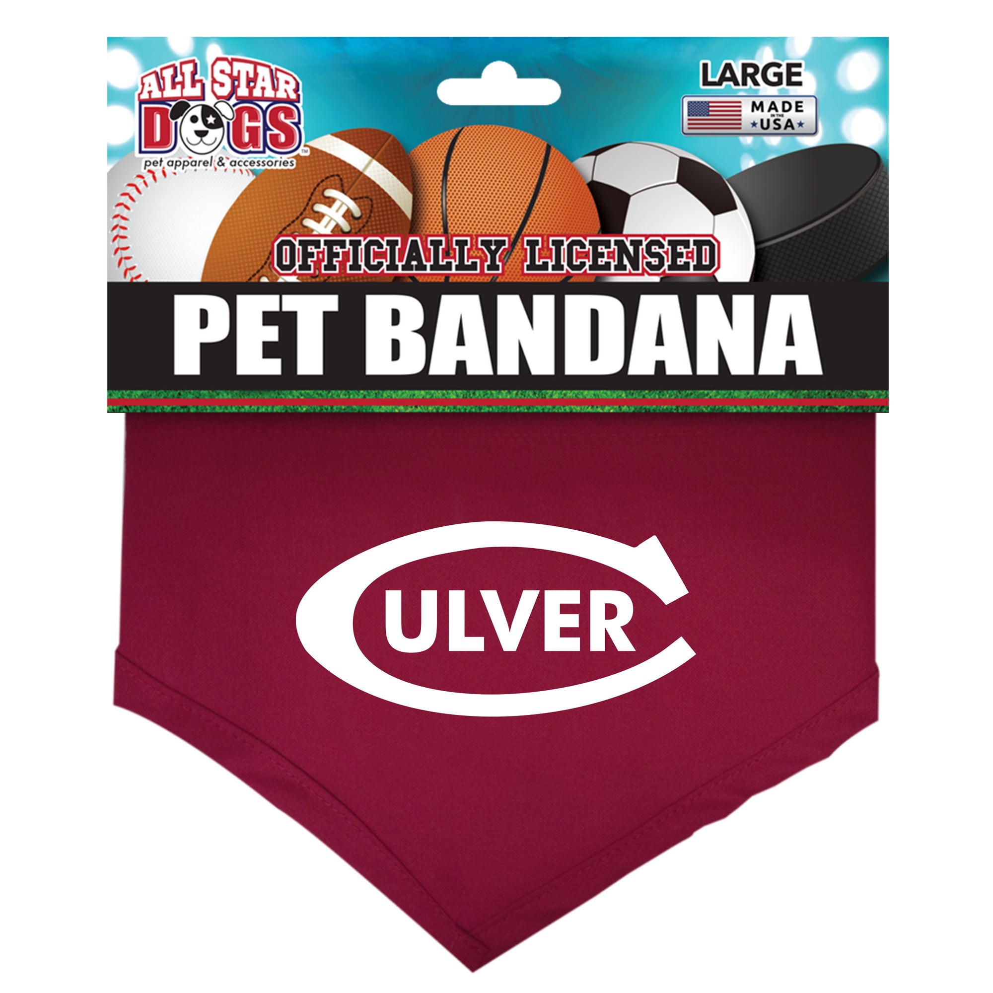 Pet Bandana - Maroon