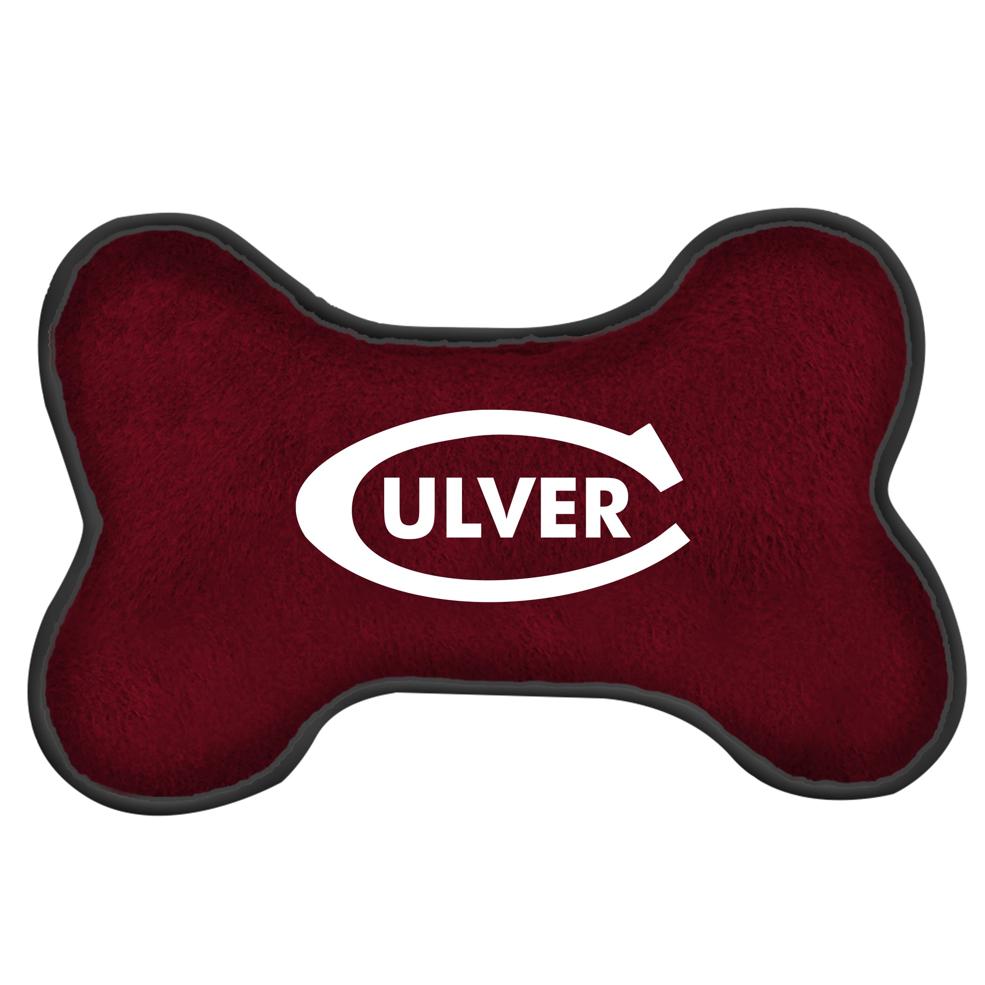 Bone Dog Toy - Maroon