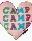 Camp Autograph Pillow - Peachy Pink