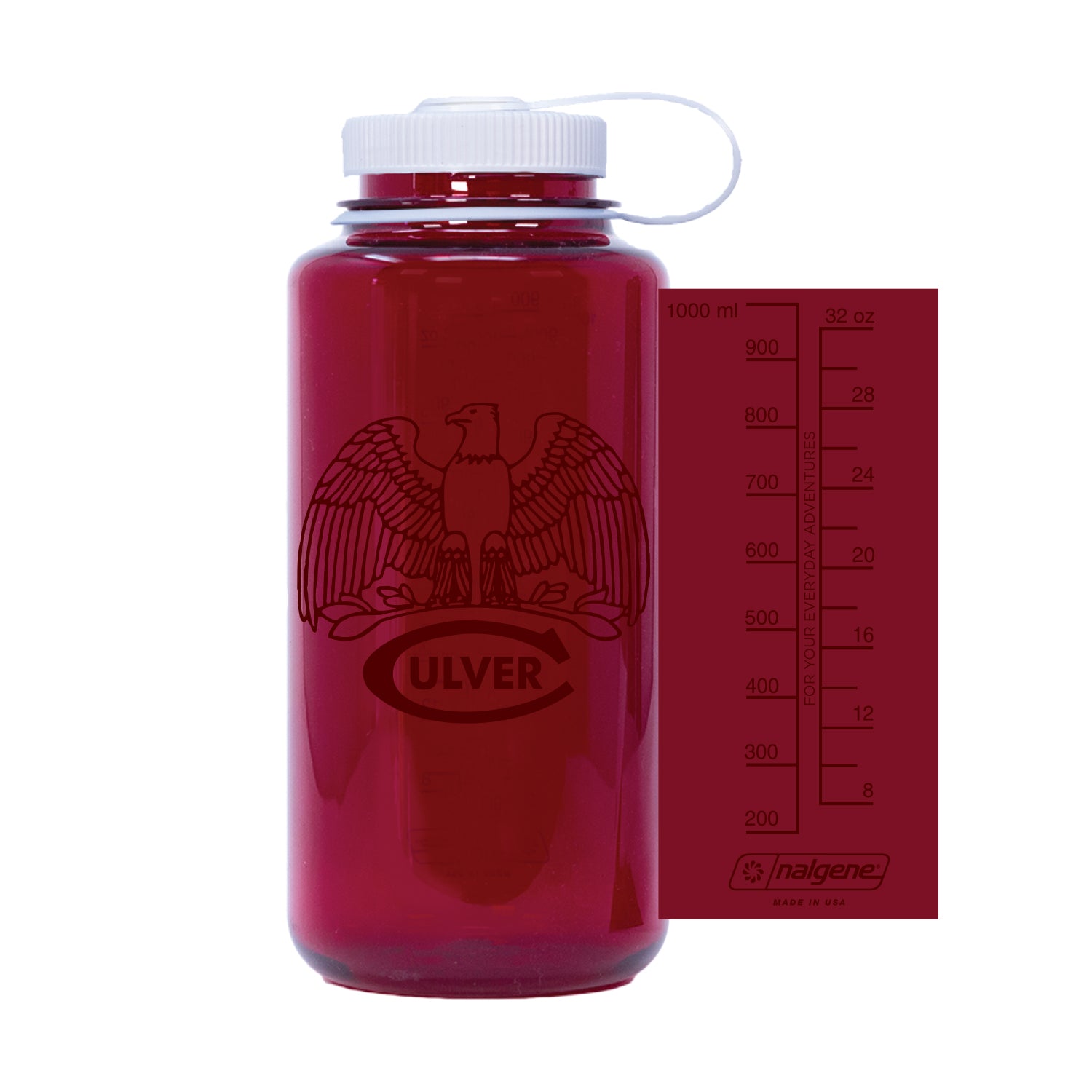 Culver Academies Wide Mouth Water Bottle - Maroon - 32oz
