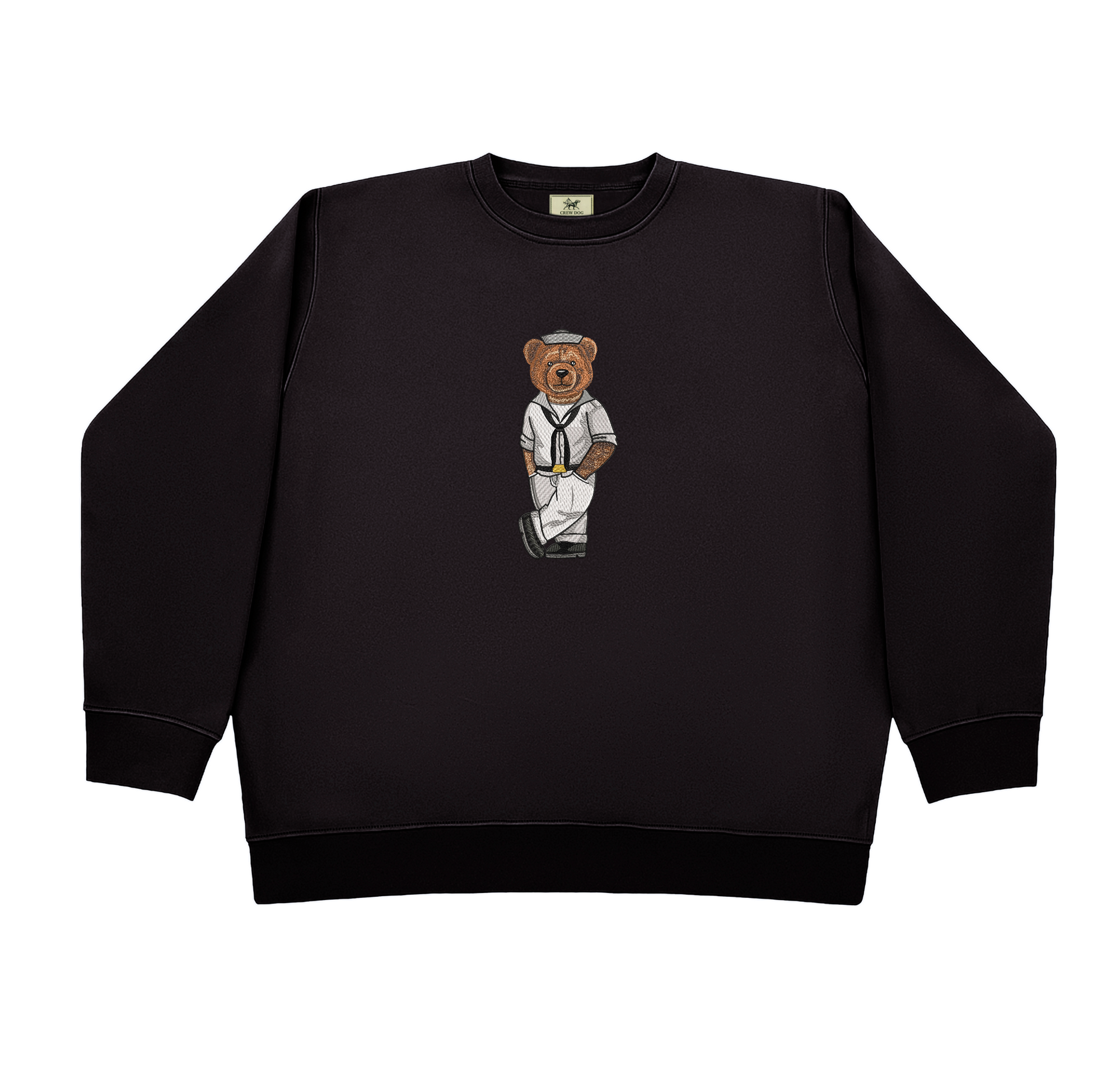 Naval Bear  Crew Dog Sweatshirt - Navy