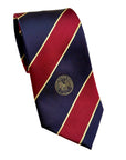 Culver Miltary Academy Tie - Navy/Maroon/Gold
